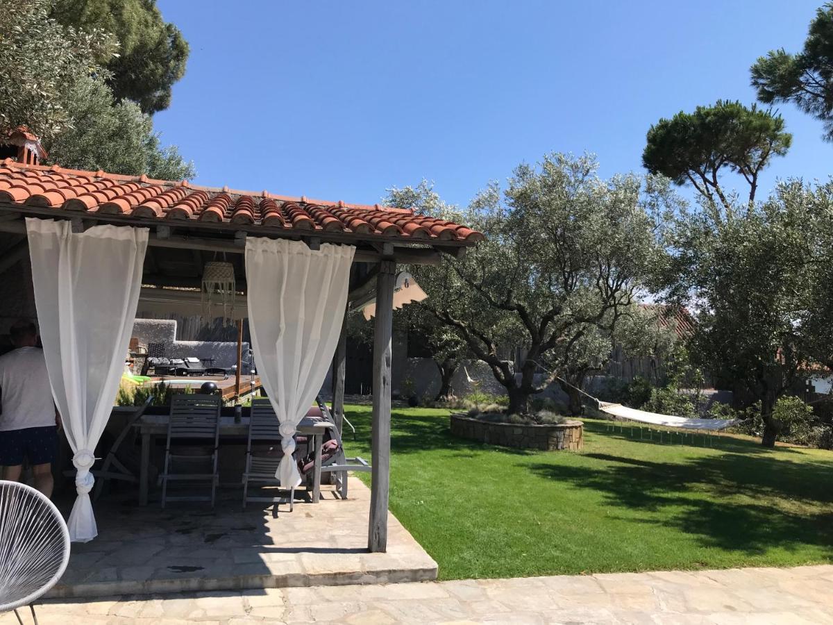 Sea view villa in Olive Garden Nea Kallikrateia Esterno foto