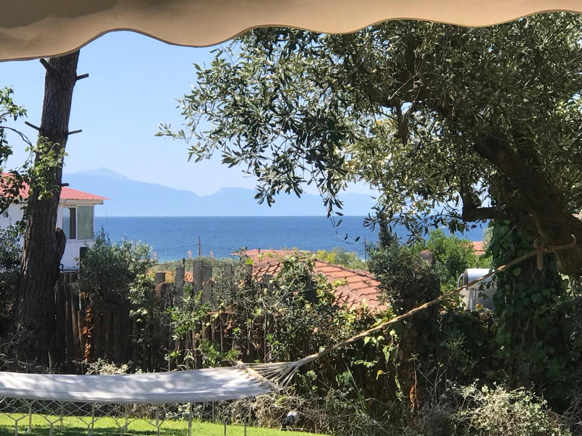 Sea view villa in Olive Garden Nea Kallikrateia Esterno foto